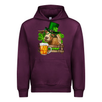 Mauve Wine st. patrick's day goat and beer Urban Hoodie - RanaPortraitStore