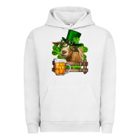 Pigment Lunar Rock st. patrick's day goat and beer Urban Hoodie - RanaPortraitStore