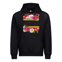Black floral teacher Urban Hoodie - texasbilliewilder