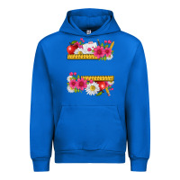 Cobalt floral teacher Urban Hoodie - texasbilliewilder