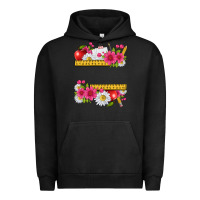 Pigment Black floral teacher Urban Hoodie - texasbilliewilder
