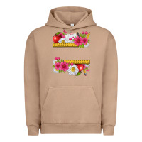 Pigment Burro floral teacher Urban Hoodie - texasbilliewilder