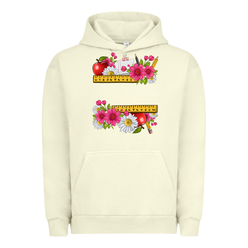 Floral Teacher Urban Hoodie by texasbilliewilder | Teevron
