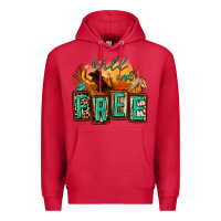 Cardinal wild and free cowgirl horse desert Premium Hoodie - Zillion Design Studio