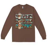 Chestnut western coffees Long Sleeve Tee - BarkalooDesign