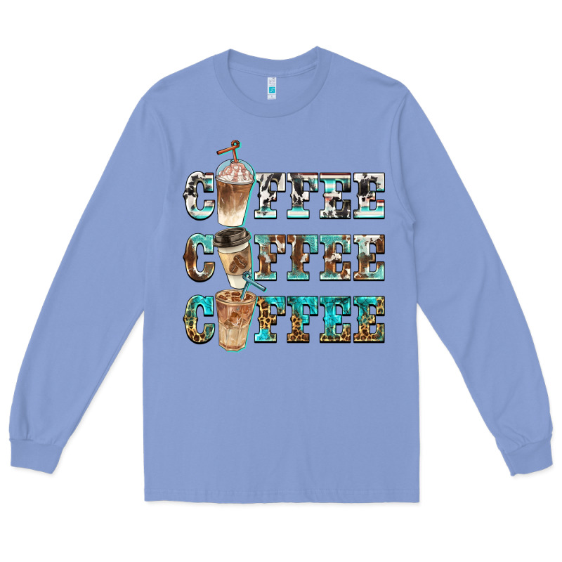 Western Coffees Long Sleeve Tee by BarkalooDesign | Teevron