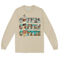 Mushroom western coffees Long Sleeve Tee - BarkalooDesign