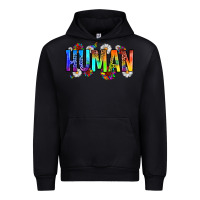 Black human Urban Hoodie - Zillion Design Studio