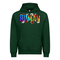 Foreset Green human Urban Hoodie - Zillion Design Studio