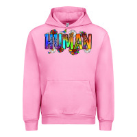 Fuchsia Pink human Urban Hoodie - Zillion Design Studio
