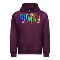 Mauve Wine human Urban Hoodie - Zillion Design Studio