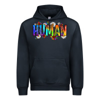 Navy human Urban Hoodie - Zillion Design Studio