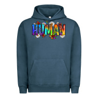 Pigment Midnight Navy human Urban Hoodie - Zillion Design Studio