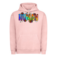 Pigment Salmon human Urban Hoodie - Zillion Design Studio