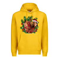 Lemon merry Christmas brahman bull Premium Hoodie - RanaPortraitStore