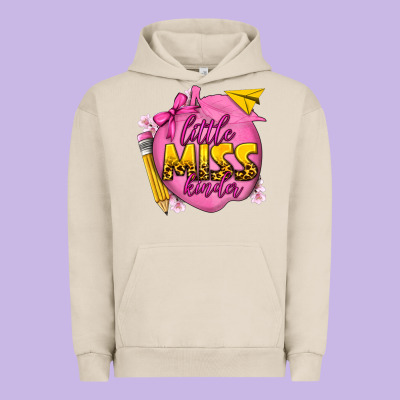Little Miss Kinder Urban Hoodie Designed By Texasbilliewilder