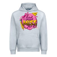 Heather Grey little miss pre k Urban Hoodie - texasbilliewilder