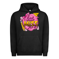 Pigment Black little miss pre k Urban Hoodie - texasbilliewilder
