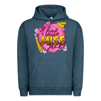 Pigment Midnight Navy little miss pre k Urban Hoodie - texasbilliewilder
