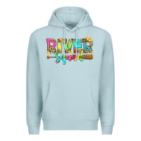 Blue Mist river squad with leopard Premium Hoodie - texasbilliewilder