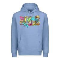 Colony Blue river squad with leopard Premium Hoodie - texasbilliewilder