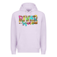 Lilac river squad with leopard Premium Hoodie - texasbilliewilder