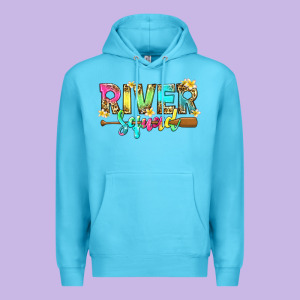 River Squad With Leopard Premium Hoodie Designed By Texasbilliewilder