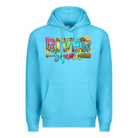 Ocean Blue river squad with leopard Premium Hoodie - texasbilliewilder