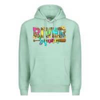Seafoam river squad with leopard Premium Hoodie - texasbilliewilder