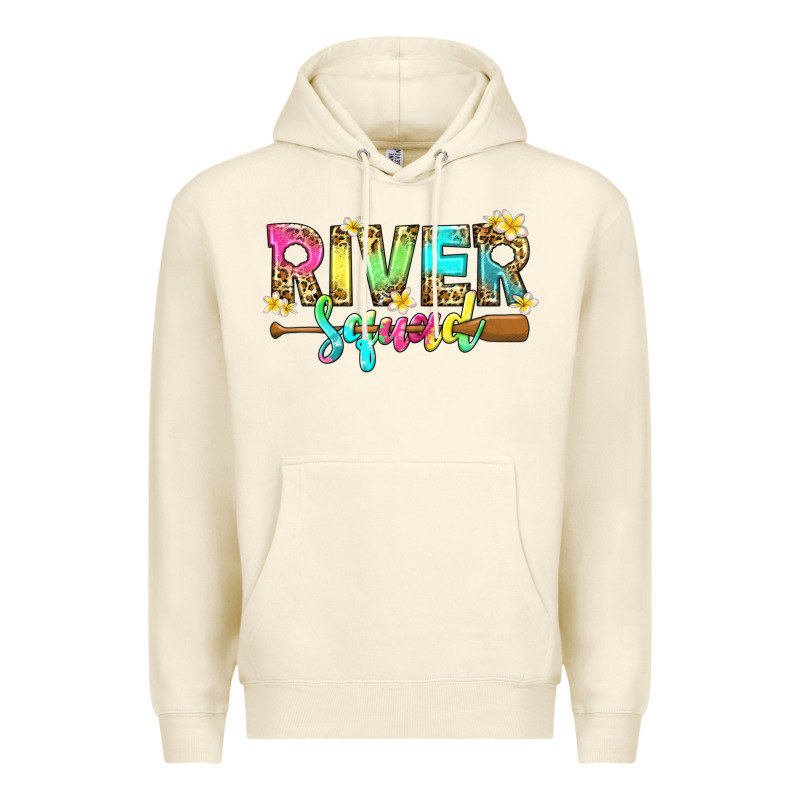 River Squad With Leopard Premium Hoodie by texasbilliewilder | Teevron