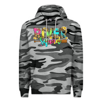 Slate Camo river squad with leopard Premium Hoodie - texasbilliewilder
