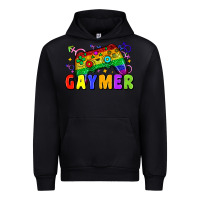 Black Gaymer Urban Hoodie - Zillion Design Studio