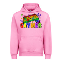 Fuchsia Pink Gaymer Urban Hoodie - Zillion Design Studio