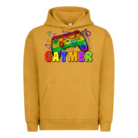 Pigment Peanut Butter Gaymer Urban Hoodie - Zillion Design Studio