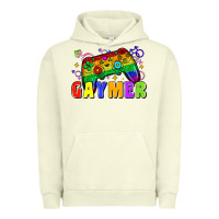 Pigment Pistachio Gaymer Urban Hoodie - Zillion Design Studio