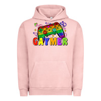 Pigment Salmon Gaymer Urban Hoodie - Zillion Design Studio