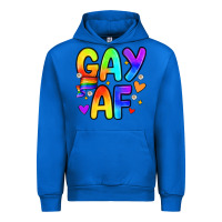 Cobalt gay af Urban Hoodie - Zillion Design Studio