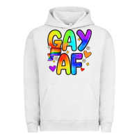 Pigment Lunar Rock gay af Urban Hoodie - Zillion Design Studio