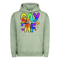 Pigment Oil Green gay af Urban Hoodie - Zillion Design Studio