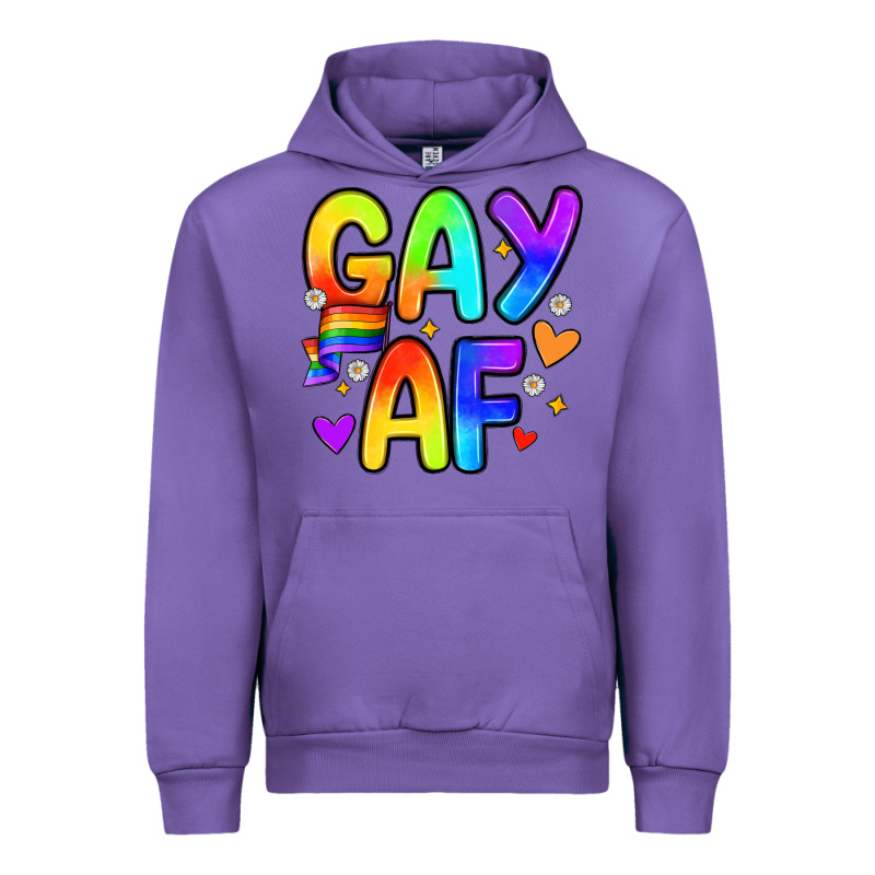 Gay Af Urban Hoodie by Zillion Design Studio | Teevron