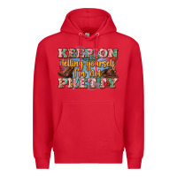 Red keep on telling yourself i'm not pretty Premium Hoodie - Zillion Design Studio