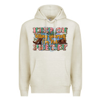 Oatmeal Heather keep on telling yourself i'm not pretty Premium Hoodie - Zillion Design Studio