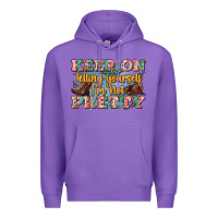 Purple keep on telling yourself i'm not pretty Premium Hoodie - Zillion Design Studio