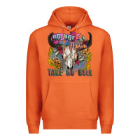 Carrot do not harm take no bull cow skull Premium Hoodie - Zillion Design Studio