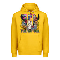 Lemon do not harm take no bull cow skull Premium Hoodie - Zillion Design Studio