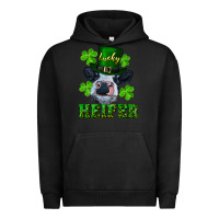 Pigment Black lucky heifer Urban Hoodie - RanaPortraitStore