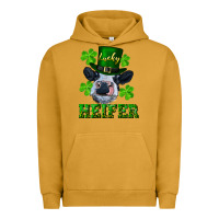 Pigment Peanut Butter lucky heifer Urban Hoodie - RanaPortraitStore