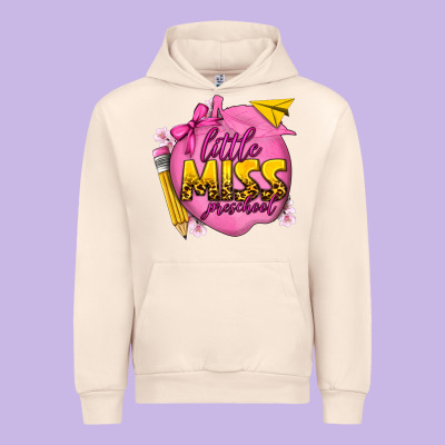 Little Miss Preschool Urban Hoodie Designed By Texasbilliewilder