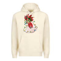 Sandshell christmas rooster with lights Premium Hoodie - RanaPortraitStore