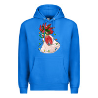True Royal christmas rooster with lights Premium Hoodie - RanaPortraitStore